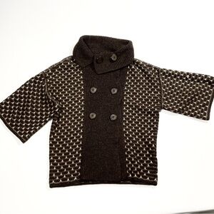 Alpaca Peruvian Cardigan Sweater Soft and Cozy Women’s Medium